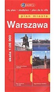 Warszawa. Plan miasta polish books in canada