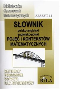 Słownik polsko-angielski angielsko-polski pojęć i kontekstów matematycznych to buy in Canada