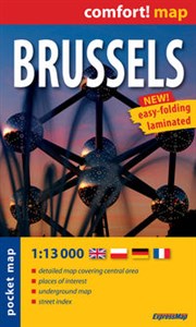 Brussels 1:13 000 Pocket map online polish bookstore