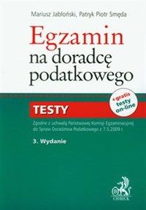 Egzamin na doradcę podatkowego Testy books in polish