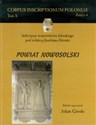 Inskrypcje województwa lubuskiego pod redakcją Joachima Zdrenki Powiat nowosolski bookstore