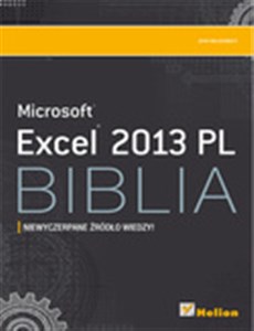 Excel 2013 PL Biblia pl online bookstore