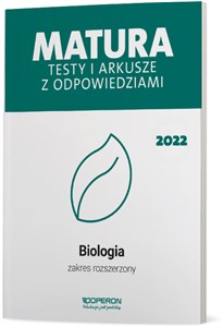 Matura 2022 Testy i arkusze z odpowiedziami Biologia Zakres rozszerzony Polish Books Canada