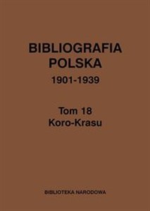 Bibliografia polska 1901-1939 Tom 18 bookstore