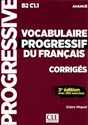 Vocabulaire Progressif du Francais Avance klucz Poziom B2-C1.1  