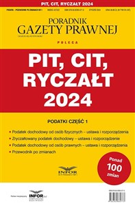 Pit Cit Ryczałt 2024 Podatki Część 1 Przewodnik po zmianach 1/2024 Polish Books Canada