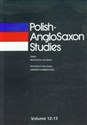 Polish-Anglosaxon Studies 12/13  to buy in Canada