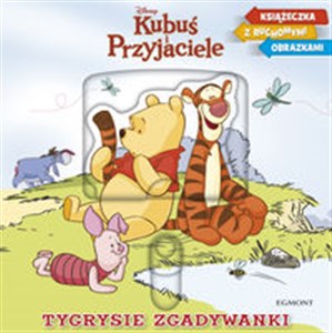 Kubuś i Przyjaciele Tygrysie zgadywanki Książeczka z ruchomymi obrazkami  