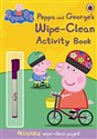 Peppa Pig: Peppa and George's Wipe-Clean Activity Book polish books in canada