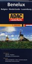 ADAC Kraje Beneluksu 1:300 000 in polish