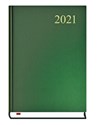 Kalendarz 2026 Asystent dzienny ciemna zieleń A5   