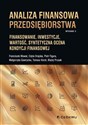 Analiza finansowa przedsiębiorstwa Finansowanie, inwestycje, wartość, syntetyczna ocena kondycji finansowej (wyd. II) Polish Books Canada