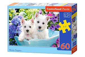 Puzzle Westie Puppies 60 B-066100  