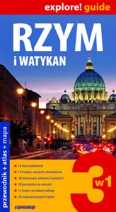 Rzym i Watykan 3w1 przewodnik + atlas + mapa to buy in USA