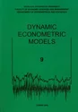 Dynamic Econometric Models tom 9 - 