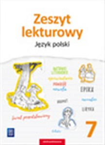 Zeszyt lekturowy Język polski 7 Szkoła podstawowa pl online bookstore