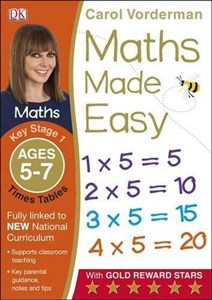 Maths Made Easy Times Tables Ages 5-7 Key Stage 1 to buy in USA