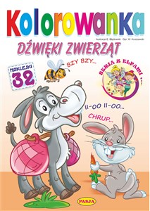 Dźwięki zwierząt. Kolorowanka  