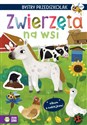 Bystry przedszkolak Album z naklejkami Zwierzęta na wsi - Polish Bookstore USA