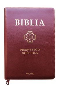 Biblia Pierwszego Kościoła burgundowa burgundowa buy polish books in Usa