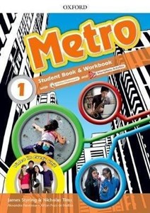 Metro 1 Student Book and Workbook Pack in polish