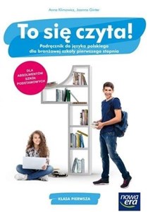 To się czyta! 1 Podręcznik do języka polskiego Branżowa szkoła 1 stopnia. Szkoła ponadpodstawowa books in polish