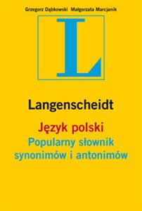 Popularny słownik synonimów i antonimów Bookshop