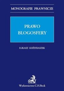 Prawo blogosfery polish books in canada