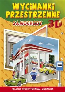 Wycinanki przestrzenne. Samochody 3D Książka przestrzenna – zabawka chicago polish bookstore