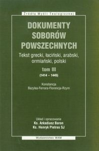 Dokumenty Soborów Powszechnych t.3 polish books in canada