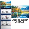 Kalendarz 2026 trójdzielny wschód słońca  to buy in USA