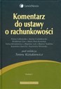 Komentarz do ustawy o rachunkowości  pl online bookstore