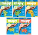 Mapy świata Pakiet ( części 1-5 ) Polish Books Canada
