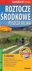 Roztocze Środkowe Puszcza Solska laminowana mapa turystyczna 1:50 000 books in polish