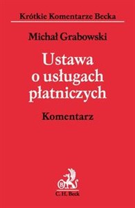 Ustawa o usługach płatniczych Komentarz buy polish books in Usa