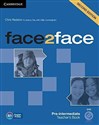 face2face Pre-intermediate Teacher's Book with DVD  buy polish books in Usa
