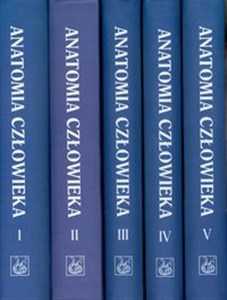 Anatomia człowieka tom 1-5 Canada Bookstore