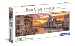 Puzzle 1000 High Quality Collection Panorama the Grand Canal Venice  books in polish