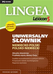 Lingea Lexicon 5 Uniwersalny Słownik niemiecko-polski polsko-niemiecki books in polish