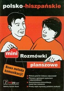 Rozmówki planszowe mini polsko-hiszpańskie in polish
