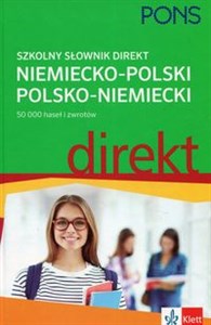 PONS Szkolny słownik niemiecko-polski polsko-niemiecki direkt - Polish Bookstore USA