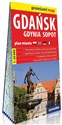 Gdańsk Gdynia Sopot plan miasta w kartonowej oprawie 1:26 000 polish books in canada