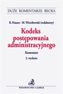 Kodeks postępowania administracyjnego Komentarz bookstore