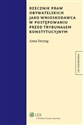 Rzecznik praw obywatelskich jako wnioskodawca w postępowaniu przed Trybunałem Konstytucyjnym chicago polish bookstore