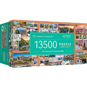 Puzzle 13500 UFT The Journey of Thousand Miles online polish bookstore