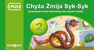PUS Chyża Żmija Syk-Syk 2 Doskonalenie słuchu fonemowego oraz czytania i pisania books in polish