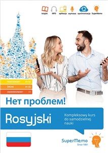 Rosyjski Kompleksowy kurs do samodzielnej nauki poziom podstawowy A1-A2 średni B1-B2 bookstore