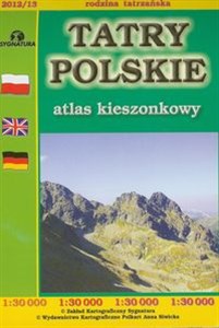 Tatry Polskie Atlas kieszonkowy 1:30 000  