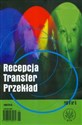 Recepcja Transfer Przekład Tom 6 Canada Bookstore