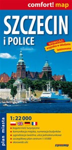 Szczecin i Police plan miasta 1:22 000 Polish bookstore